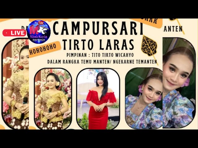 #Live Campursari TIRTO LARAS Di Rmh Bpk Suparto Ds Gempolan Pakel Tulungagung class=