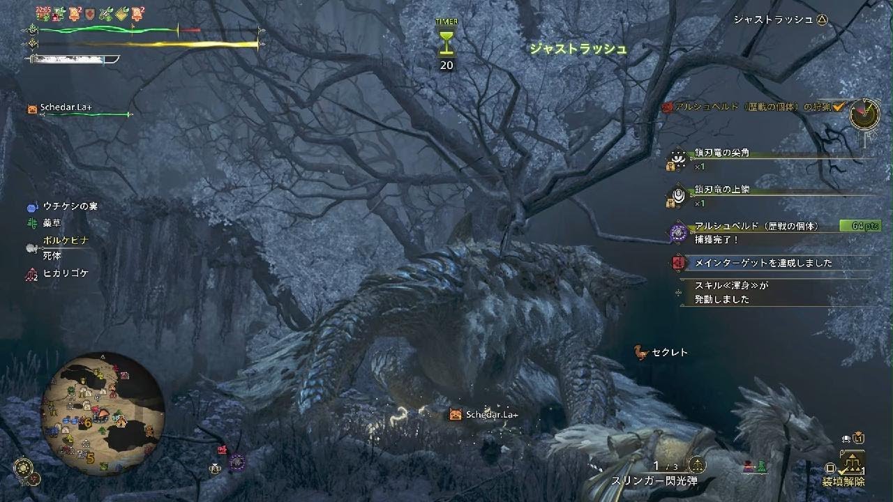 狩猟演習⭐︎9アルシュベルド片手剣捕獲　（MH Wilds PS5）練習　片手剣（5:58）