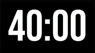 40 Minute Timer - 2400 Seconds Countdown Net Worth