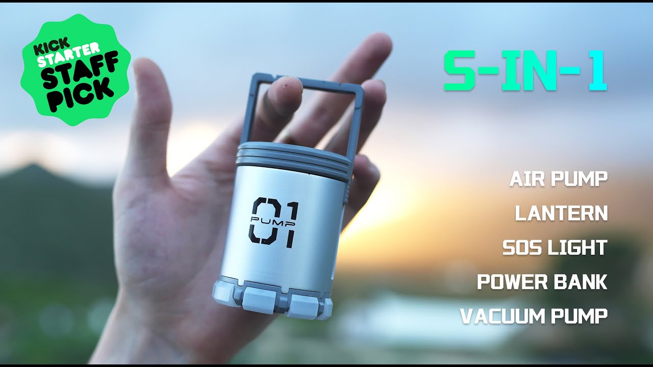 Ultimate 5-in-1 Outdoor Pump & Camping Lantern & Power Bank