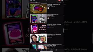 Jelly Scroll Effect doesn’t exist in every ipad mini 6 as mine