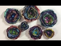 How to make Tyvek Flowers