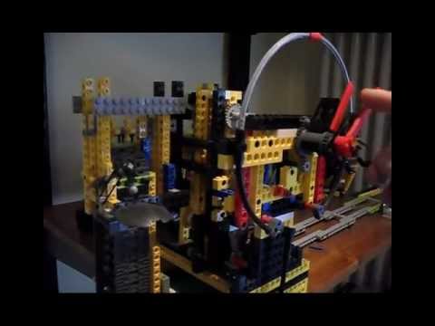 LEGO clock with bell By Jaco4