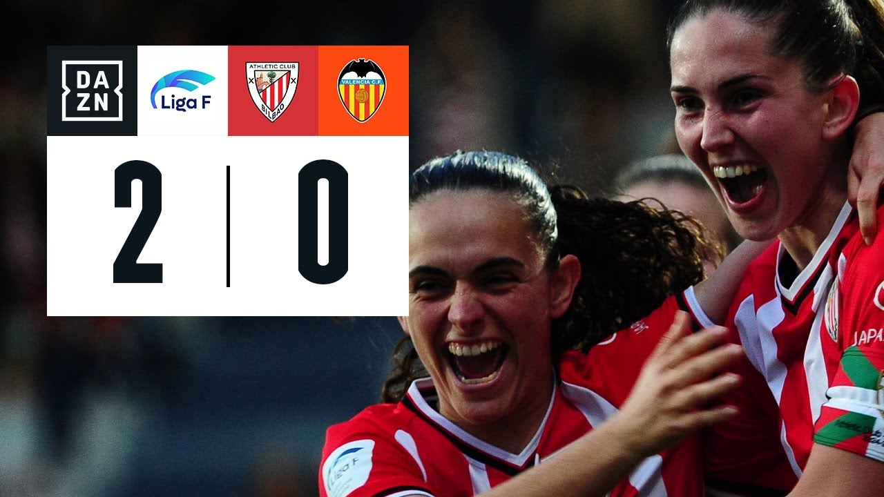 Athletic Club vs Valencia Femenino (2-0) | Resumen y goles | Highlights ...