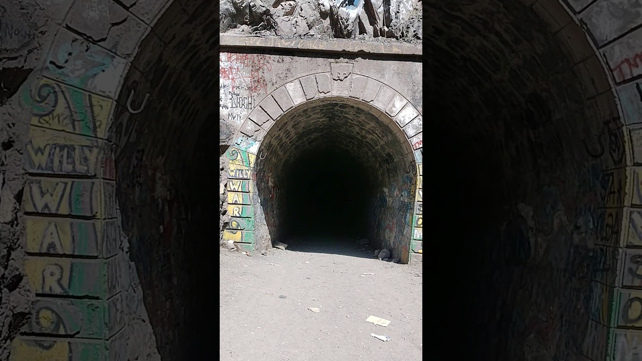 la historia de la animita de Willy en el túnel el Tinoco en el cajón