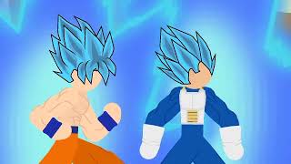 goku y vegeta vs freezer (stick nodes pro)