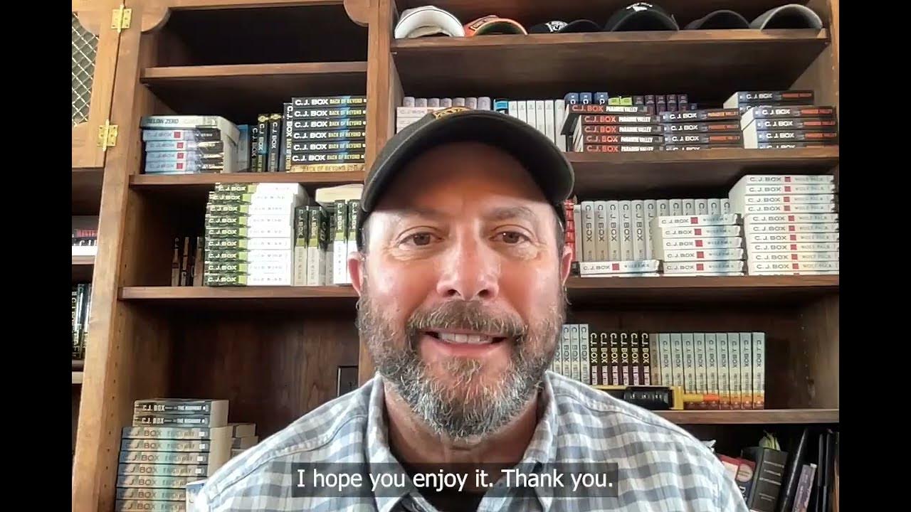 C.J. Box introduces Storm Watch his latest Joe Pickett Thriller YouTube