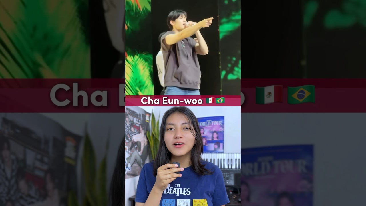 Obejrzyj Cha Eun-woo canta la Bamba y habla español en México y Brasil. #chaeunwoo #astro #kpop #kdrama w YouTube Obejrzyj Cha Eun-woo canta la Bamba y habla español en México y Brasil. #chaeunwoo #astro #kpop #kdrama w YouTube