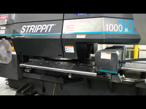 30 ton Strippit LVD Model 1000 H/30 CNC Turret Punch Press (1997)