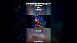 Hubble Crashes into Webb Pillars