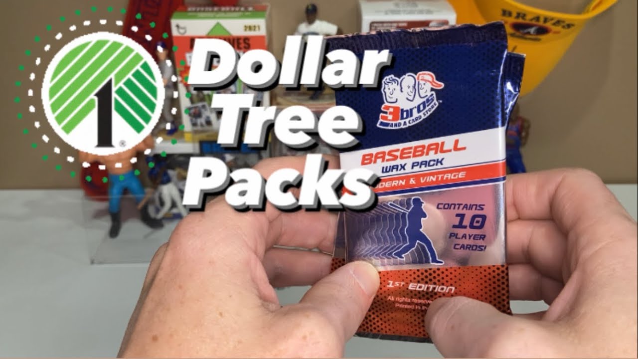 dollar tree baseball card sleeves Vintage 1948-50 Bowman (100 count) Corner Cut Card Sleeves DOLLAR TREE PACKS Whats Inside