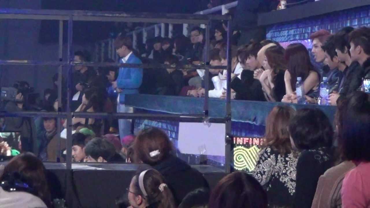 20121229 SinDong Koo-Hara YoSeob @ SBS Gayo Daejun
