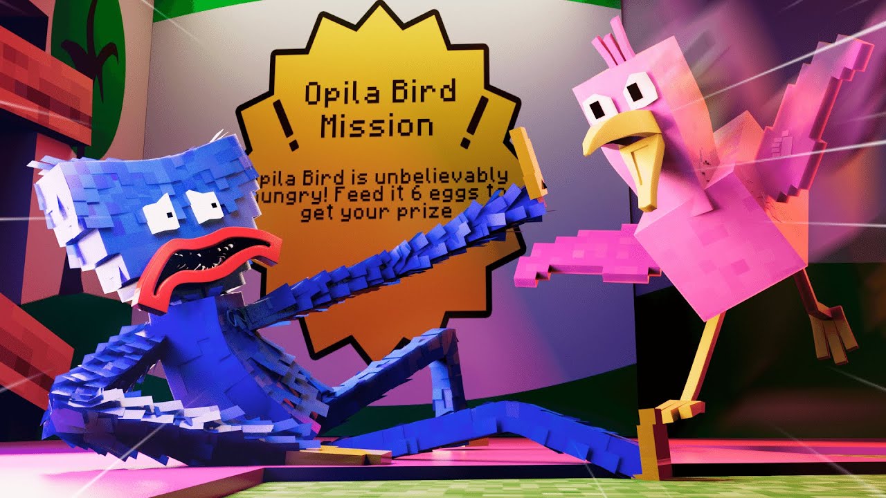 Whapple50 on Game Jolt: Stylized Opila Bird made in blender!