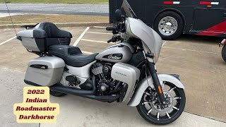 2022 Indian Roadmaster Dark Horse Demo