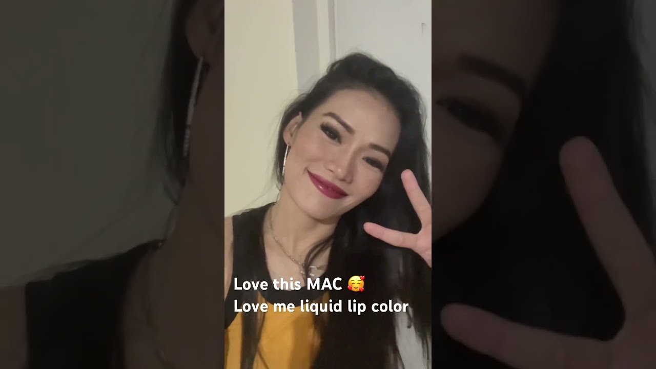 Love this liquid lipcolor by MAC 