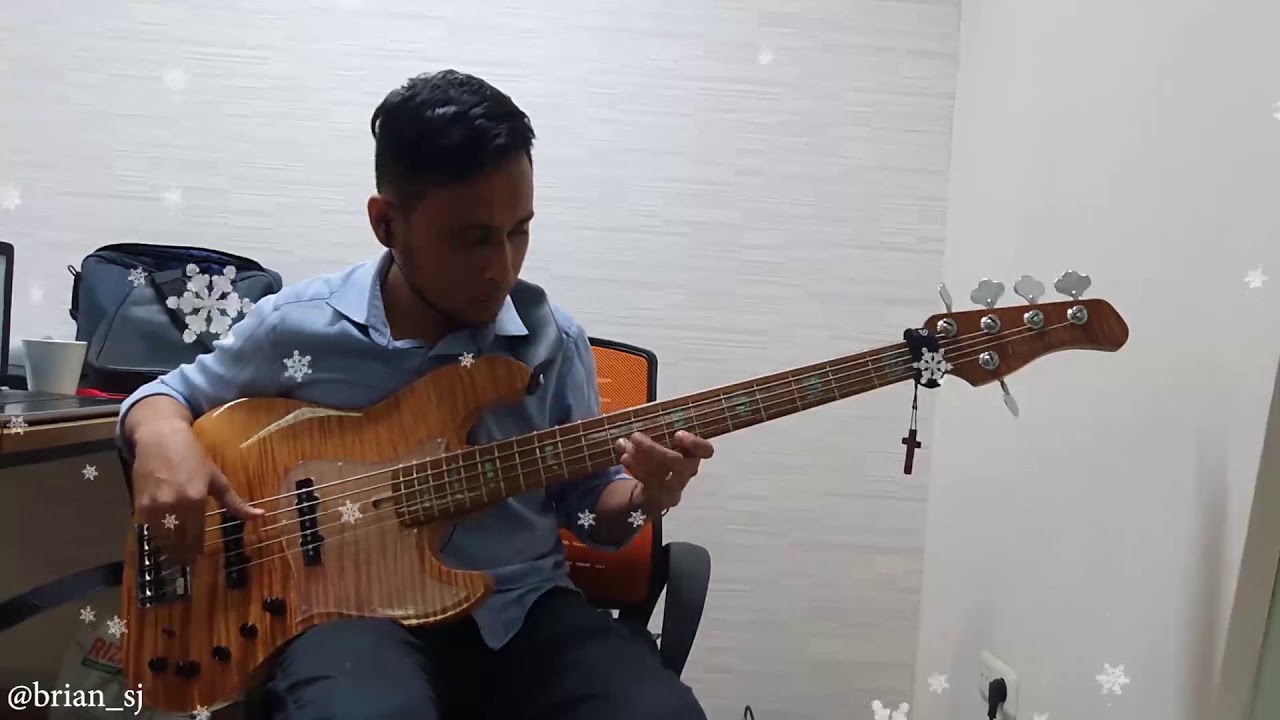 Christmas Song Feliz Navidad (Bass Cover) YouTube