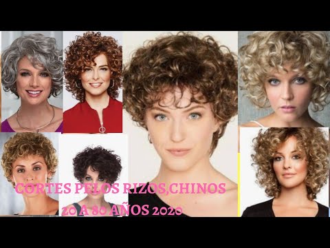 Cortes De Cabello Rizado Para Mujeres De 40 Anos