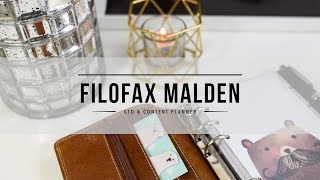Filofax Setup | GTD and Content Planner 2018
