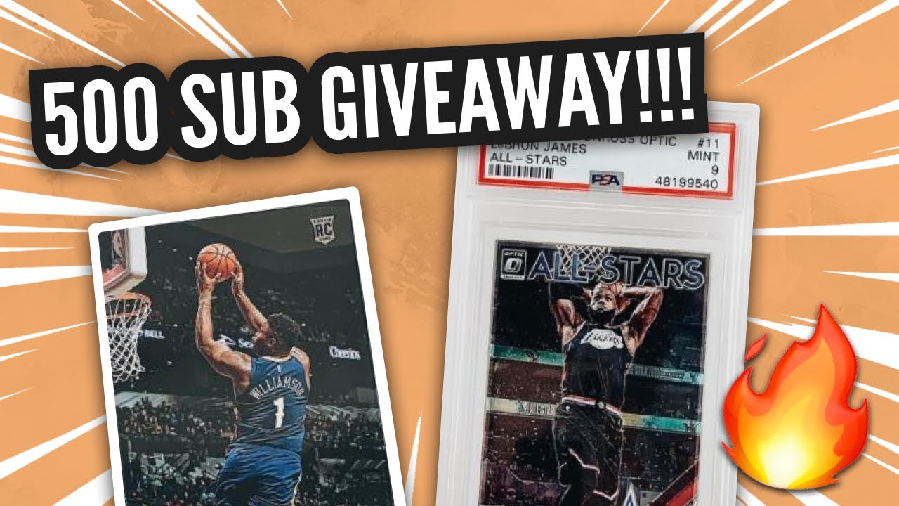 HobbyCards 500 SUBS GIVEAWAY!!! (BASKETBALL + POKEMON CARDS)