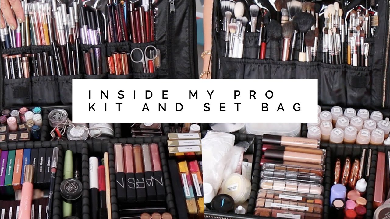 Inside My Pro Makeup Kit & Set Bag 