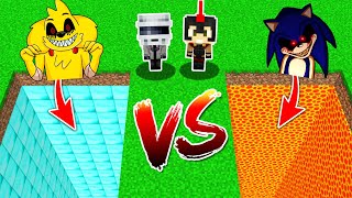 ¡NO ESCOJAS EL AGUJERO DEL CREEPYPASTA.EXE EQUIVOCADO! 😱 MINECRAFT CON LOS COMPAS screenshot 4