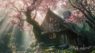 Springlight Over the Celtic Cottage | Medieval Spring Celtic Music for Study & Relaxation