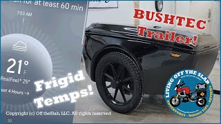 Picking Up My New Bushtec Trailer | Braving the Frigid Temps of November