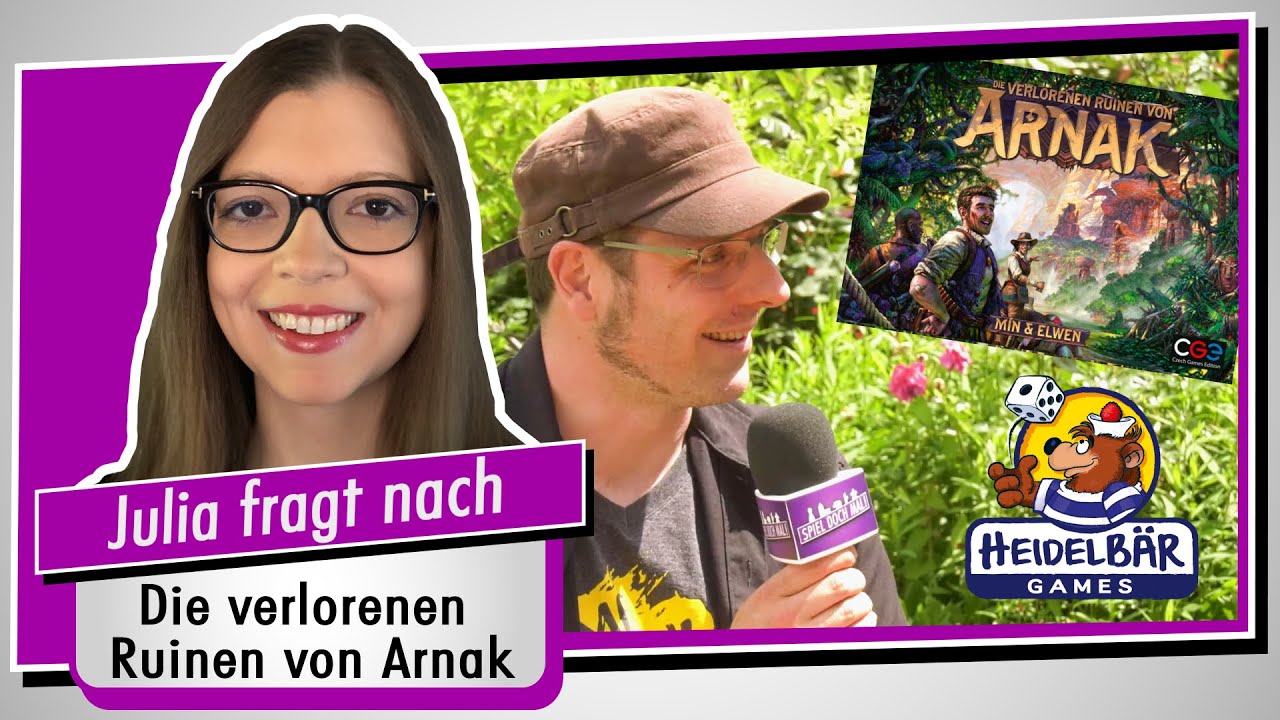 Im Interview: Heiko Eller-Bilz (Die verlorenen Ruinen von Arnak / HeidelBÄR Games / CGE)