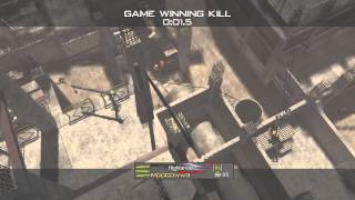 MW3 AON 720 Straight Up Final Killcam on Hardhat (Game 1)