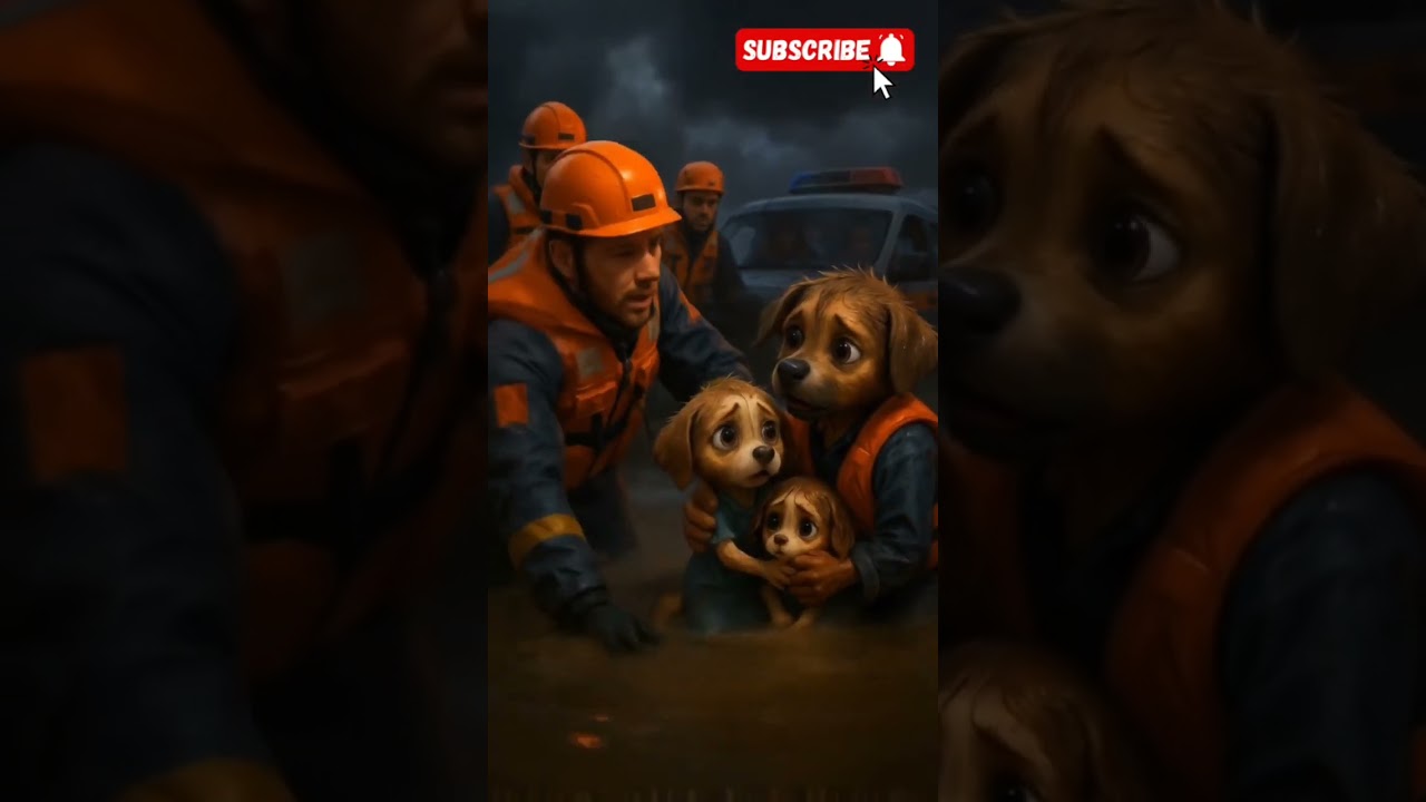 Poor Puppy save its sister 