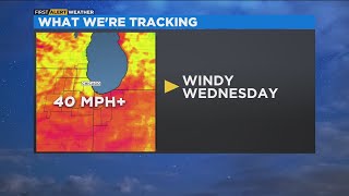 Chicago First Alert Weather: Windy Wednesday