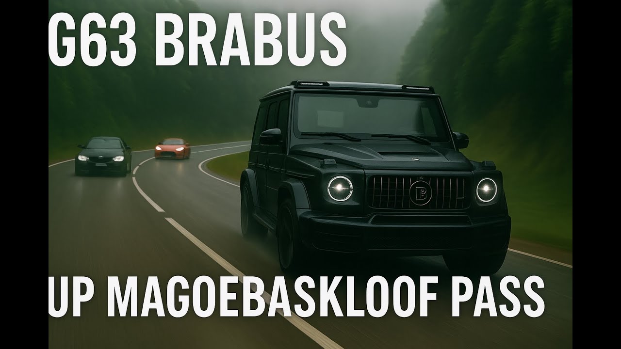 BRABUS G63 POV | DRIVING UP MAKGOEBASKLOOF | SOUTH AFRICA
