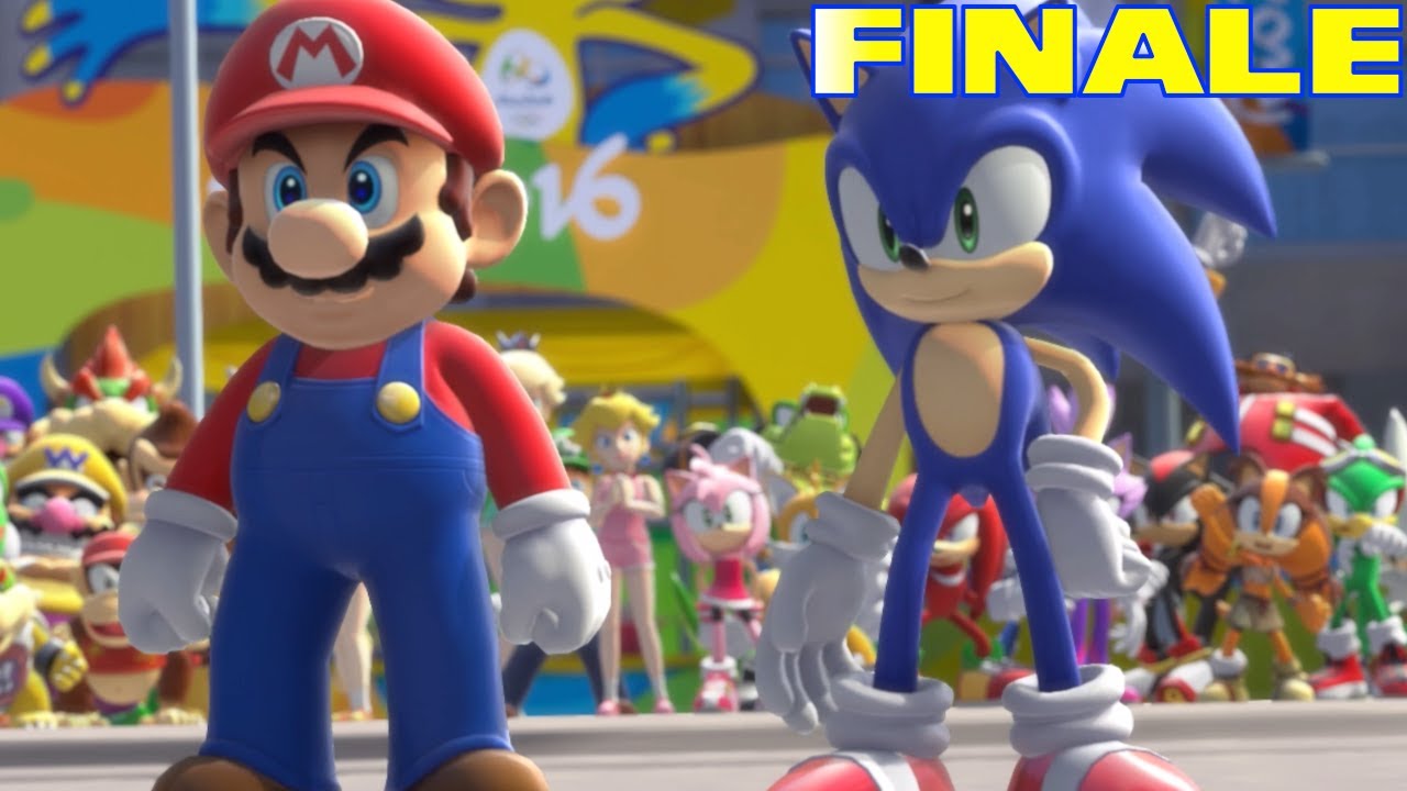 Mario & Sonic at the Rio 2016 Olympic Games Wii U 100% Playthrough Finale