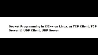 3 Socket Programming