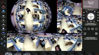 360° Fisheye Panoramic IP Camera software demo screenshot 2