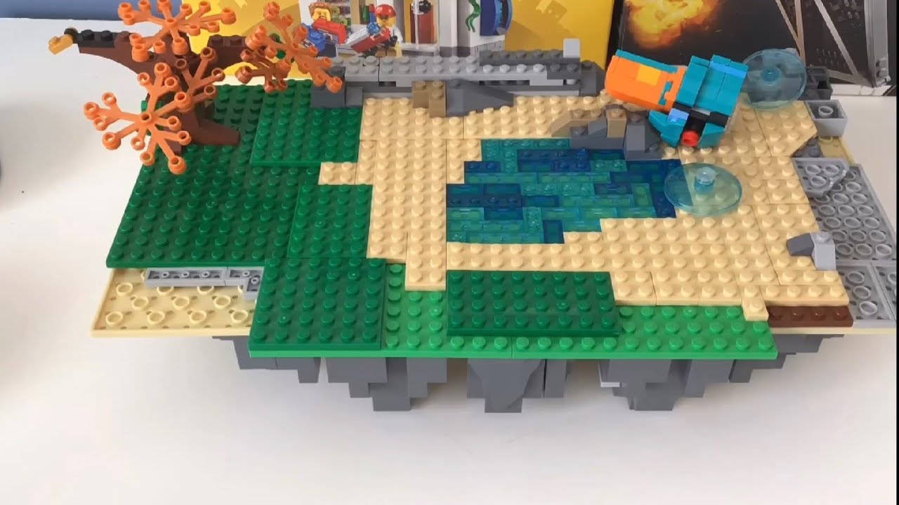 Lego Zelda Great Sky Island Custom Set from Tears of the Kingdom! 