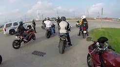 Houston Texas Motorcycle Group Ride - Yamaha Fz-07 Top Speed