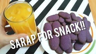 Ube lengua de gato | Baking