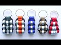 DIY 5 Paracord Hex Nut Keychain Designs - How to Make a Paracord Key Fob - Lanyard - CBYS Tutorial