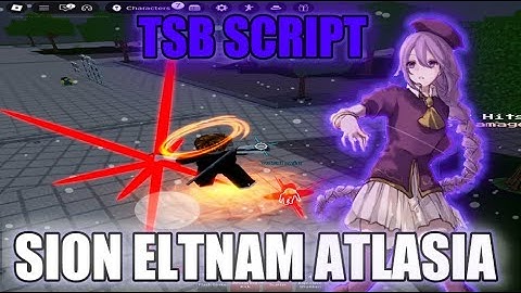 The strongest battlegrounds SION ELTNAM ATLASIA moveset script