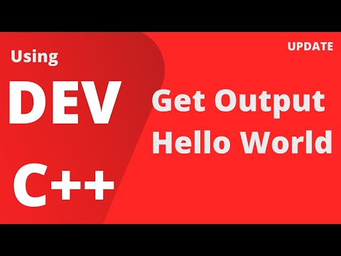 Using DEV C++ || Show Output Hello World || Write a C Language on window 7