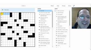 Totally stumped, then AHA! - Solving the Thursday New York Times Crossword - 5-18-23
