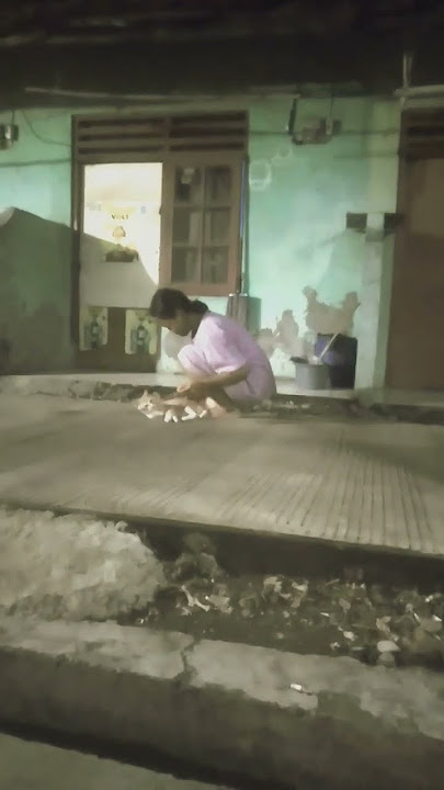 anak gadis ini jelmaan Kaka dari kucing siluman tadi