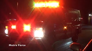 Chicago Fire Dept O.F.I 4-6-7 & Chicago Police 7636 Responding Wealth