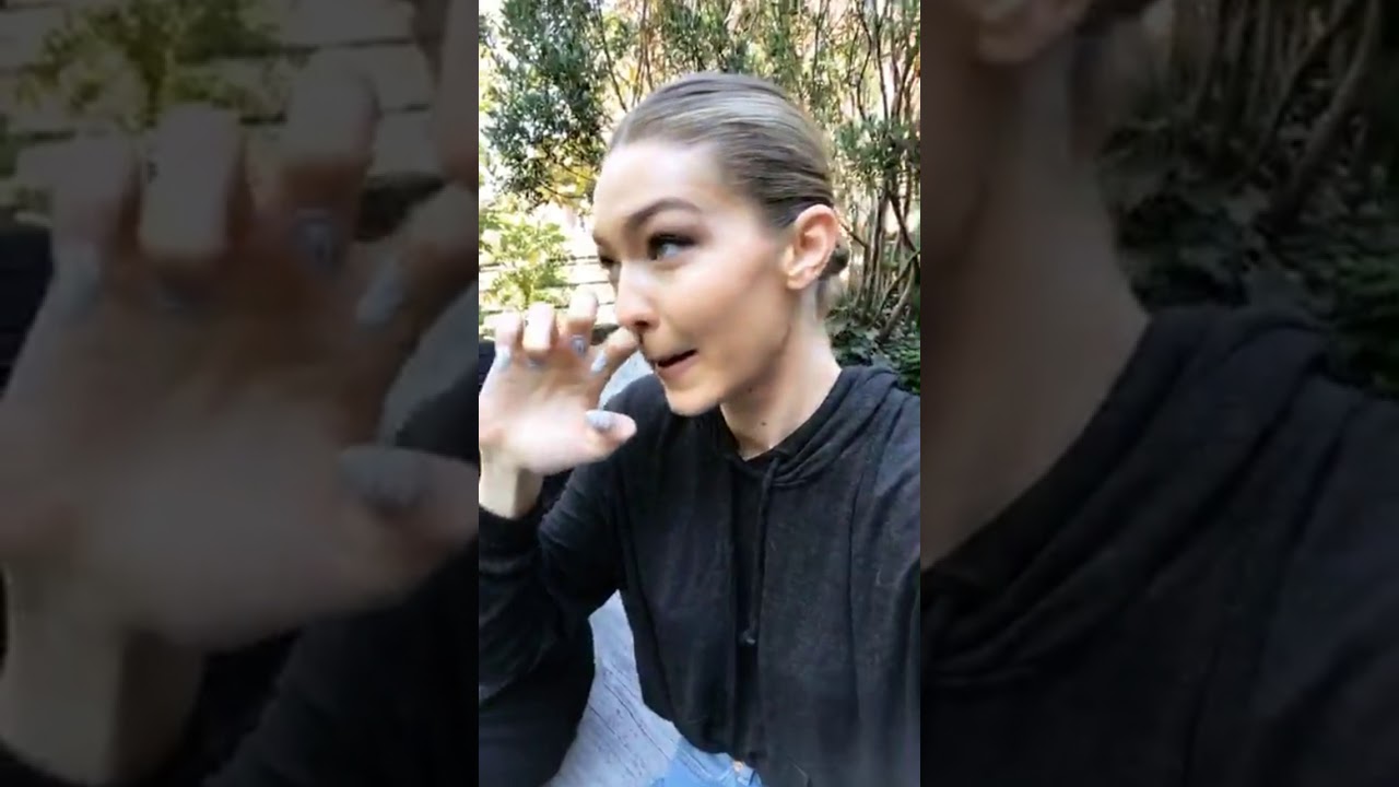 Gigi Hadid Talking About Zayn Malik Live On Instagram Youtube