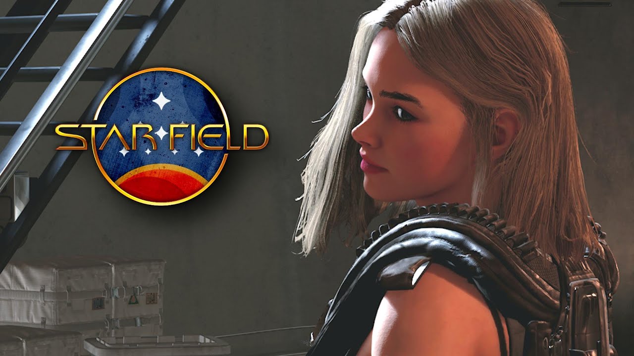 STARFIELD MY FEMALE CHARACTER CREATION my second playthrough - YouTube