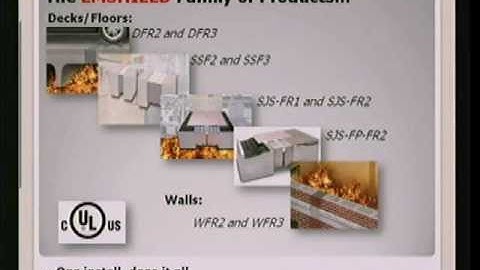New Fire Rated Expansion Joints: EMSEAL Announces WFR3 and SJS-FP-FR2 at SWRI Meeting