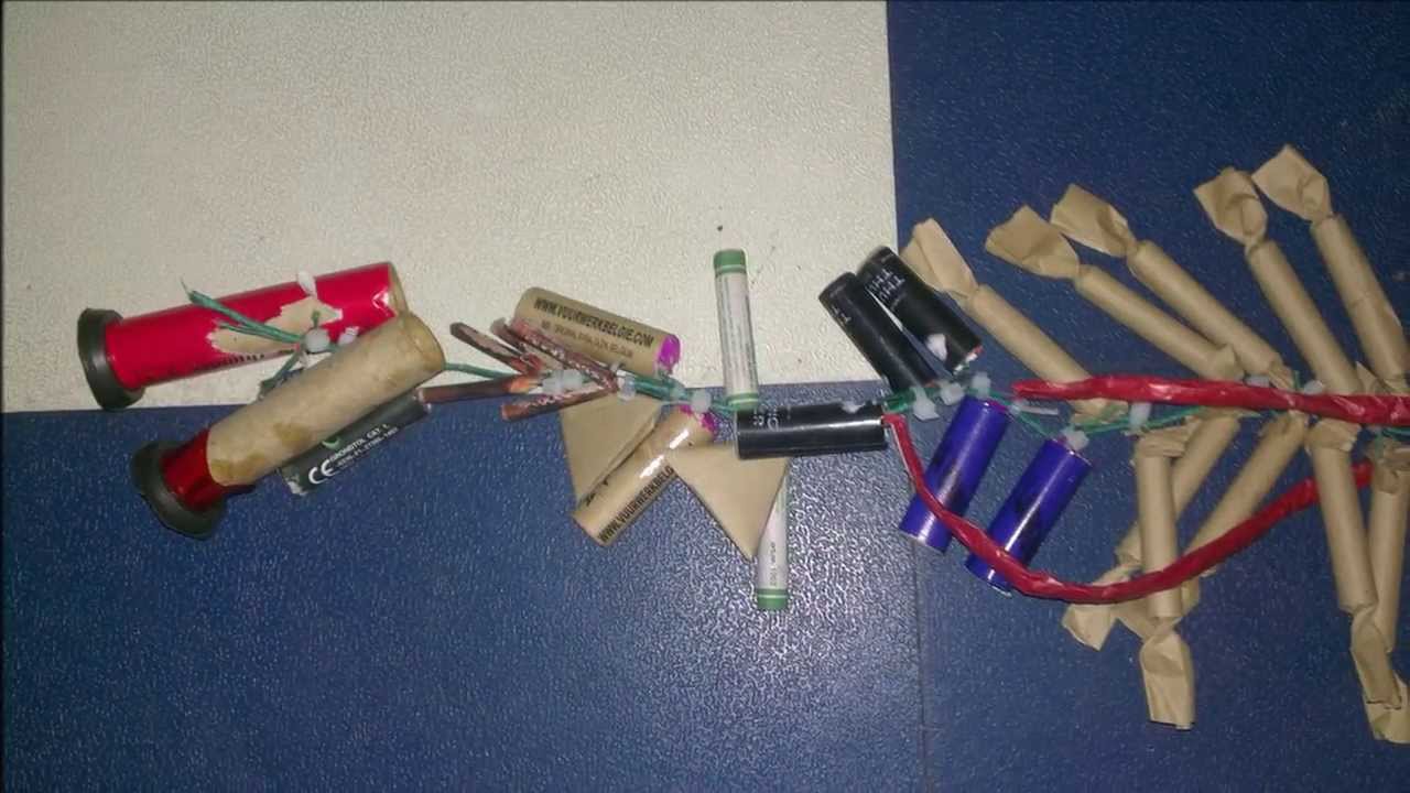 Zelfgemaakte vuurwerk mat (HD) YouTube