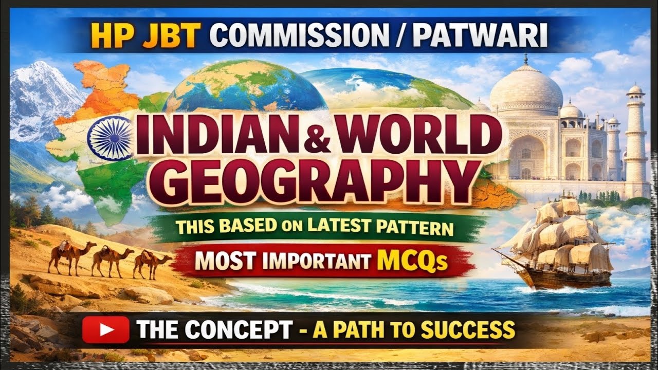 Most Important MCQs of All Topicwise MCQs Modern Indian History for HP JBT COMMISSION/Patwari Exams