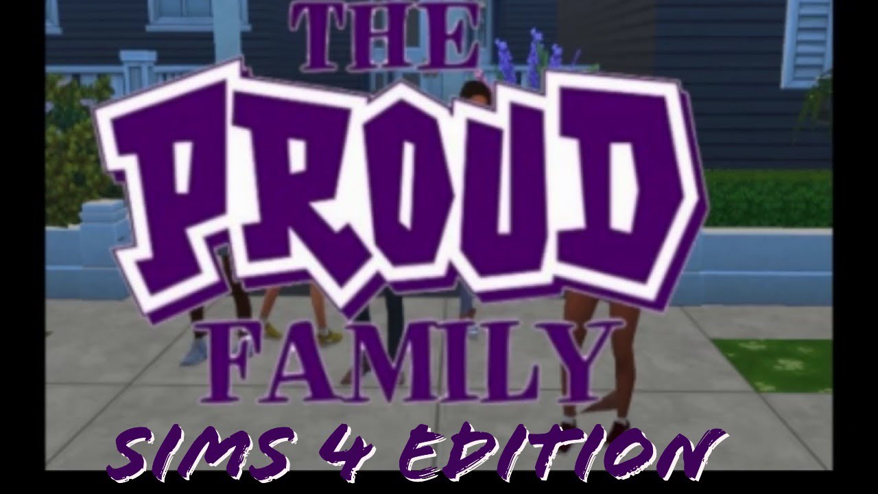 Sim Proud I MADE PROUD FAMILY CHARACTERS | SIMS 4 CREATE A SIM - YouTube